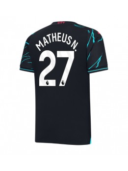 Moški Nogometna dresi replika Manchester City Matheus Nunes #27 Tretji 2023-24 Kratek rokav